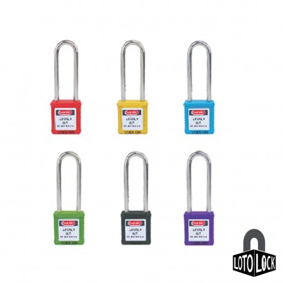 Lockout Tagout Padlock 76mm. Stainless 304 Red LOTO LOCK®
